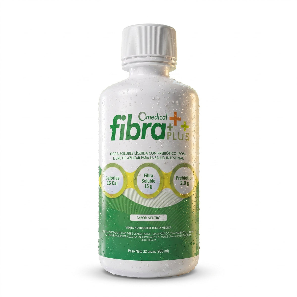 Omedical Fibra Plus, foto de estudio sobre fondo blanco