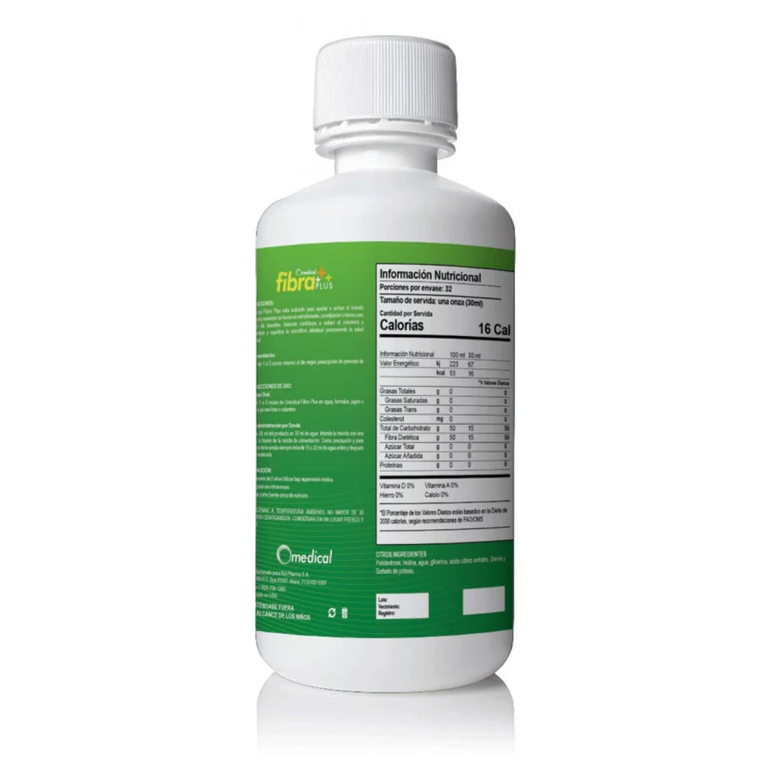 Omedical Fibra Plus — Digestión ligera todos los días